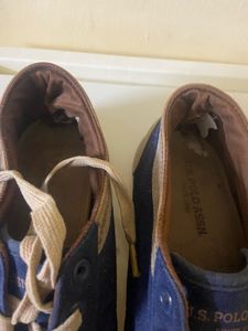 US Polo Nevy Blue Shoes For Men