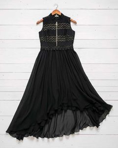 ❗SALE❗Chic Black High-Low Dress