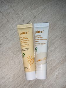 ₹30 🚚ship Plum Oat Cream &facewash
