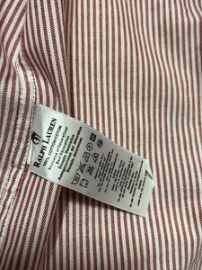 Men Ralph Lauren Pink Stripped Shirt