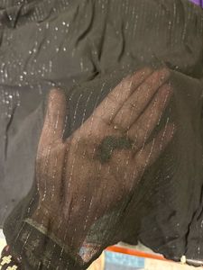 Black Mirror Work Kurta From Bunaai