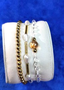 beaded Bracelet stack