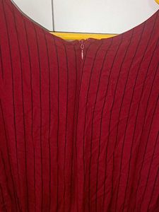 Maroon Jumpsuit