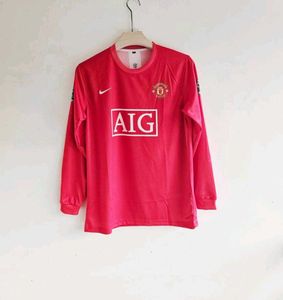 Man United Ronaldo Jersey M Size Embroidered