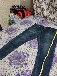 Dark Blue Denim Jeans