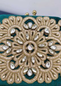 Velvet Box Clutch