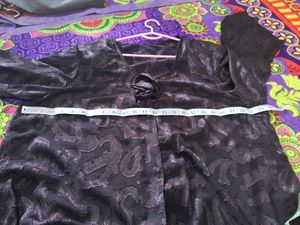 Elegant Black Paisley Tunic