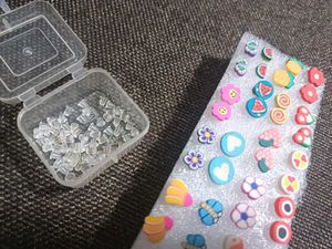 (Set Of 18) Cute Mini Studs And Earrings