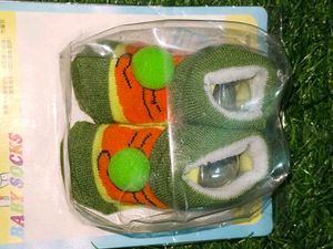 Set Of Two Imported Chainese Unisex Baby Socks