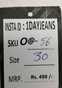 women withe skinny jeans size 30 (O-56)