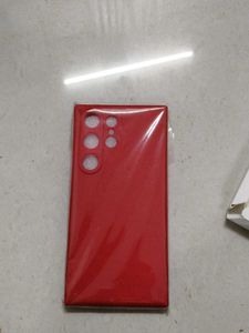 samsung galaxy s24 ultra back cover red colour sup