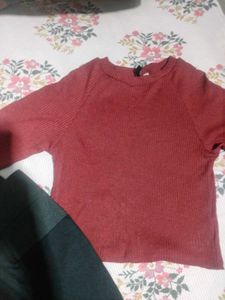 Maroon Top