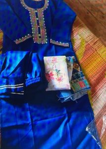 Elegant Blue Salwar Kameez