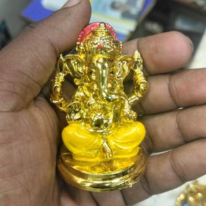 Golden Ganesha Statue