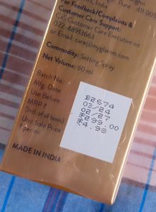 Myglamm Set On U Makeup Setting Spray