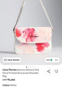 Lino Perros Floral Shoulder Bag