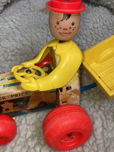 Fisher Price Happy Hauler Vintage Tractor Toy