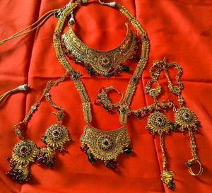 bridal Wedding polki necklace set