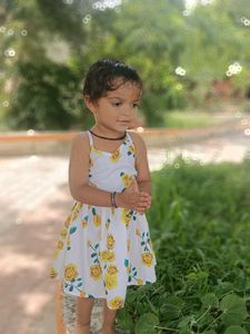 Cute Floral Sundress Frock