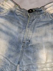 Denim Shorts, Size-medium