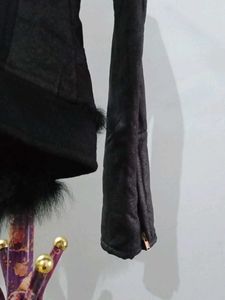 Black Furry Jacket