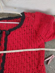 Cardigan 1 Button Top