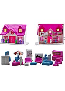 Dollhouse Playset with Furniture