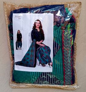 Price Drop! Royal Blue Pure Cotton Kurta Stitched