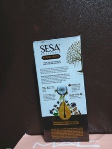 Sesa+  Ayurvedic Oil      It Helps In Build Healthy &amp;Strong Roots.     Reduced Hair Fall.      Enhanced Hair Growth.                New With Tag.                 Comb Applicator Included In This Pack