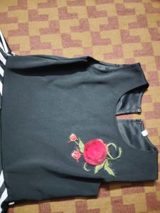 Umbrella Cut (Rain Fall Bottom) A-Line Frock