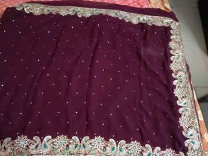 Sequence Work Saree