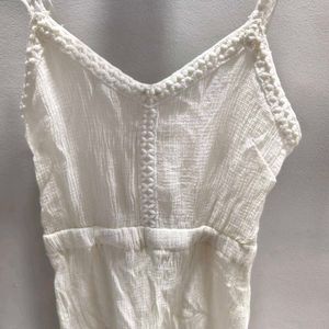 White Hot Dress Party Wear   Casual Wea
