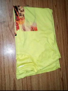 Yellow Graphic Print T-shirt