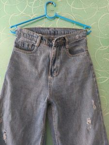 Blue Baggy Jeans