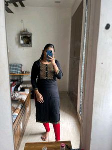 Elegant Black Kurti