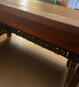 Tibetan Carved Wooden Table