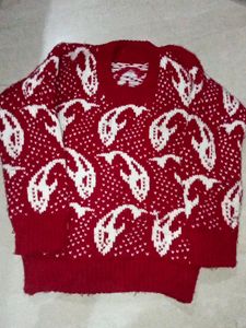 Winter Hand Made Full Sleeves Sweater For Kids