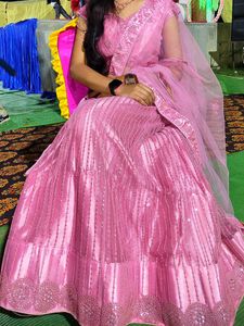 Beautiful Sider Lahenga For Bridesmaid