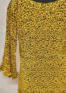 Xl/ XXL Yellow 🐆 Cheetah Print Dress Fix Price