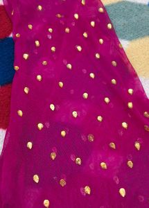 Anarkali In Purple Colour
