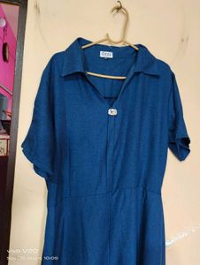 Blue Denim Dress