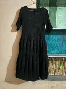Designer Platted Style Dress Unused