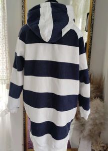 Striped Hoodie Dress