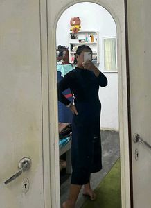 Navy Blue Overalls Jumpsuit