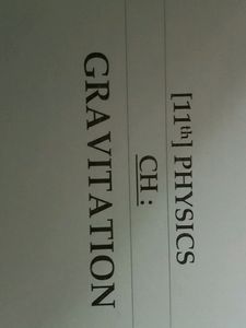 Physics Notes - Class11th Science