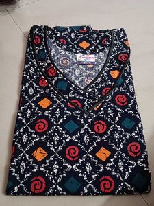 ALINE V NEACK COTTON NIGHTY