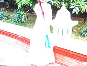 Pink Long Sleeve Maxi Dress