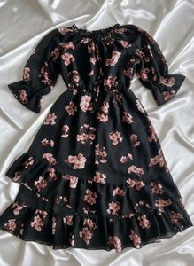 🌸Floral Print One piece Dress