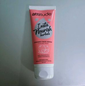 Attitude Insta Nourish Face Wash (For Dry Skin)