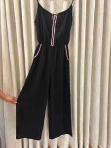 Black Spaghetti Strap Jumpsuit